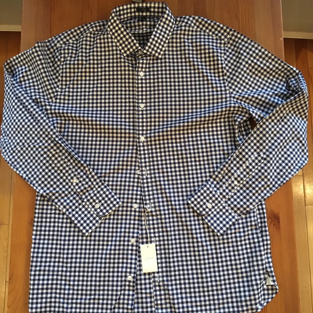 XL TALL J CREW BUTTON DOWN SHIRT